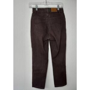 Lee Original Jeans Brown Denim Mid Rise 5-Pocket Slim Jeans 4